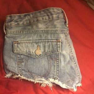 True religion jean shorts